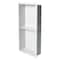 Alfi Brand 12 x 24 White Matte SS Vertical Dbl Shelf Bath Shower Niche ABNC1224-W - alternate 6